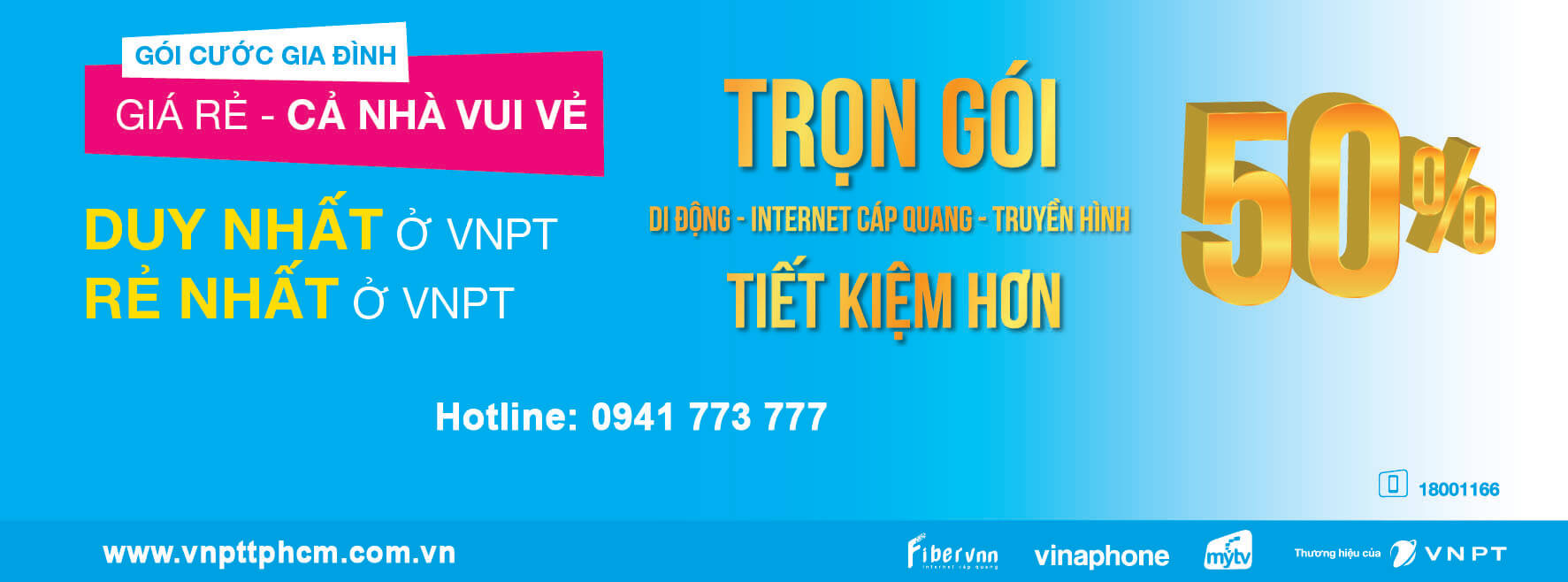gói cước Gia đình – Giá rẻ cả nhà vui vẻ
