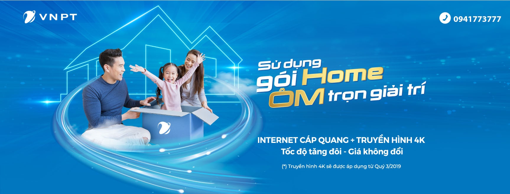 Sử dụng gói HOME – ÔM trọn giải trí Sử dụng gói HOME – ÔM trọn giải trí