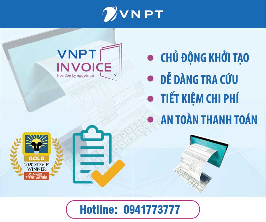 VNPT Invoice (Hóa đơn điện tử) - Giải thưởng đột phá về Quản lý tài chính VNPT Invoice (Hóa đơn điện tử) - Giải thưởng đột phá về Quản lý tài chính