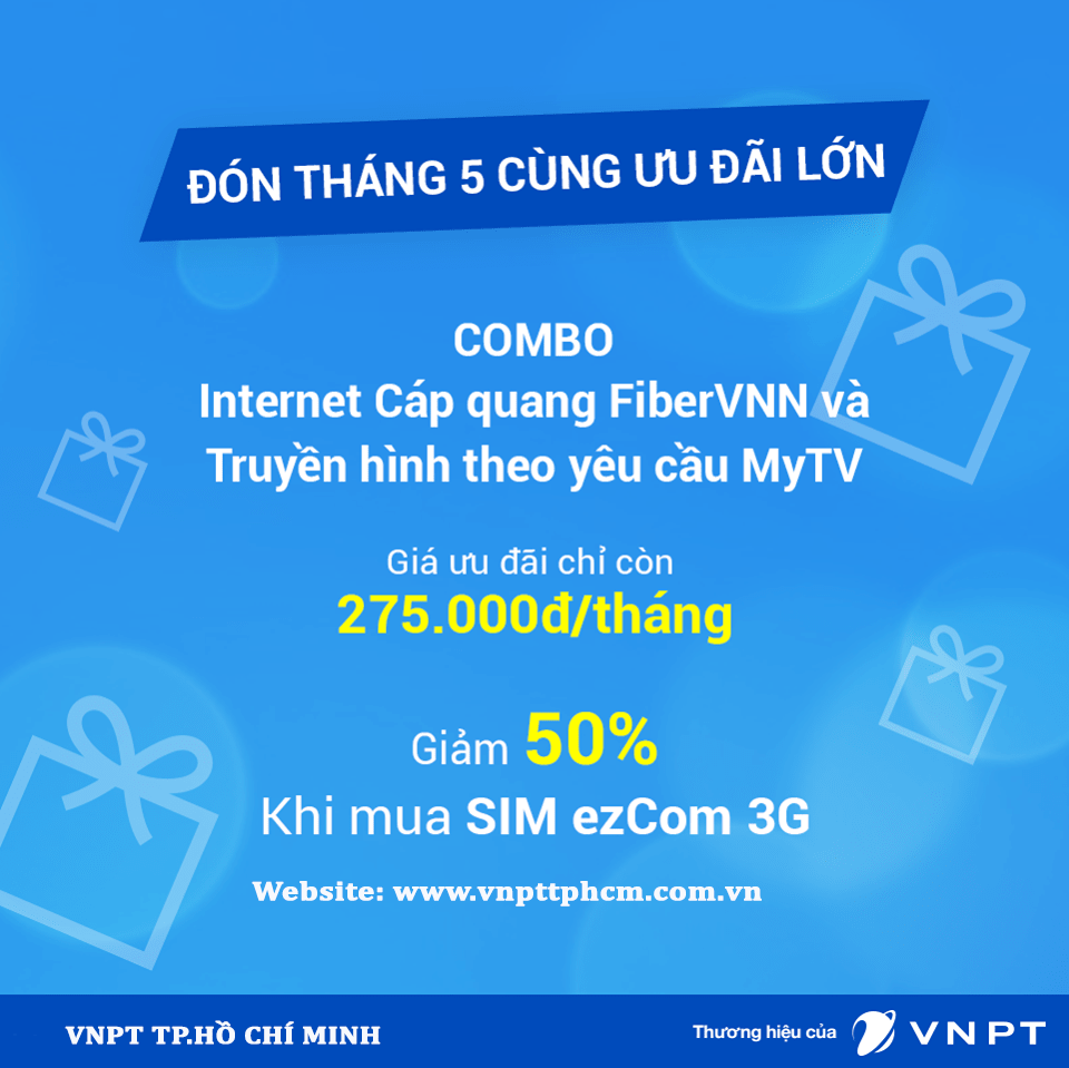 VNPT khuyến mãi lắp internet mytv tháng 5 VNPT khuyến mãi lắp internet mytv tháng 5